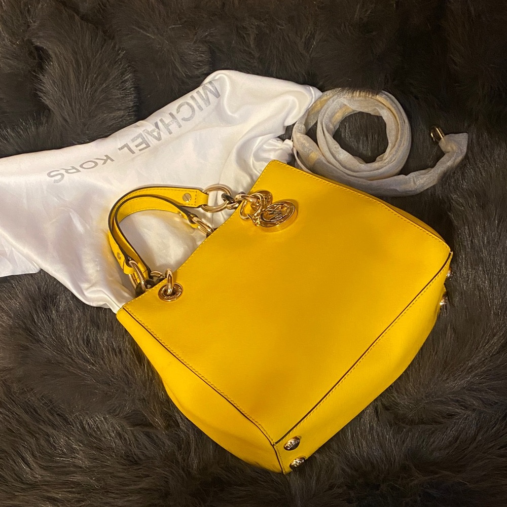 Michael Kors Vibrant Yellow Tote